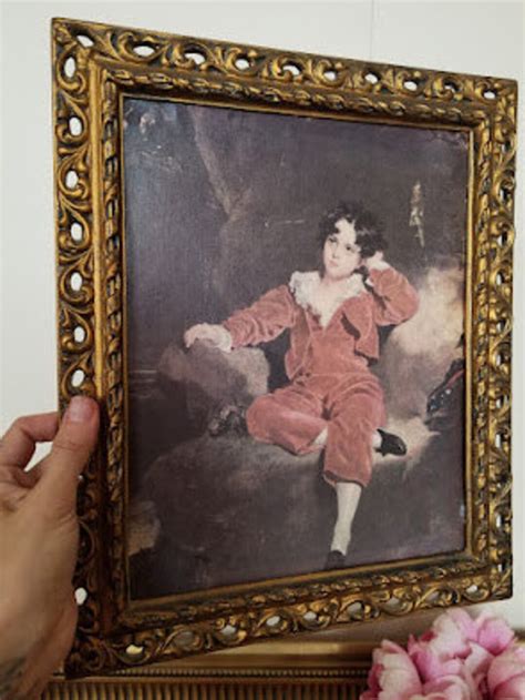 Vintage The Red Boy Framed Print Master Lambton By Thomas Lawrence