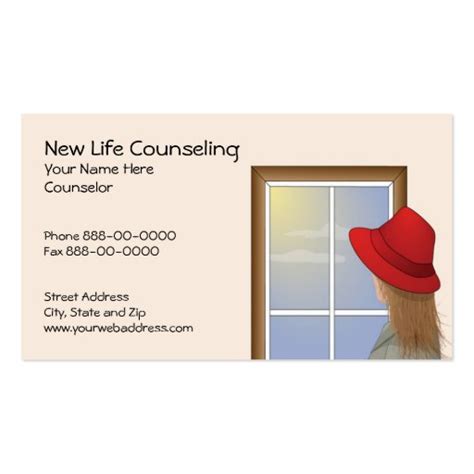 Counselor Business Card | Zazzle