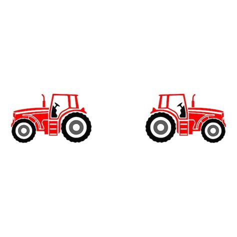 Premium Vector Hand Draw Agricultural Tractor Vector