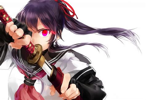 Annoyed Anime Girl
