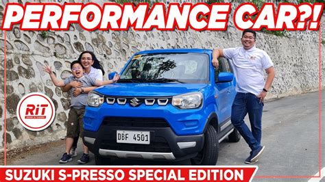 Suzuki S Presso Special Edition Fun Small Car Philippines Rit