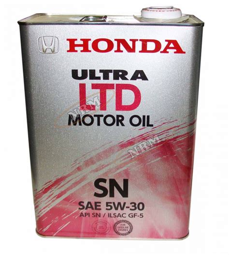 nrm-auto | А/масло HONDA ULTRA LTD SN 5W30 4 л (Япония)