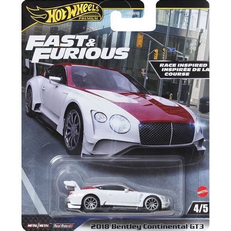 Mattel Hot Wheels Fast Furious Bentley Continent HNW46 HVR63 Toys Shop Gr