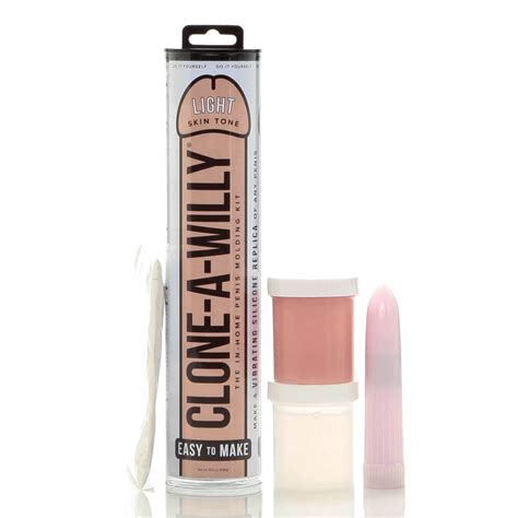 Clone A Willy Custom Dildo Kit Light Skin Tone Dildos Adam Eve