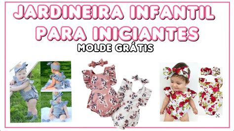 Como Fazer Jardineira Infantil Passo A Passo Para Iniciante Molde