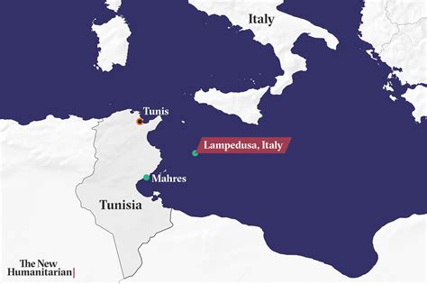 Lampedusa Island Italy Map Ebonee Magdalene