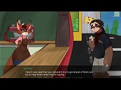 Viv The Game Hentai Furry Game Pornplay Ep 1 Hot Girl Without Bra And Creepy Subway People