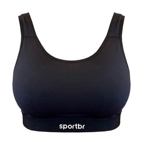Top Esportivo Alta Sustentação - Top Spider SPORTBR Alta Sustentação - Preto - Top Esportivo - Magazine ...