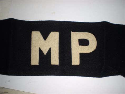 Original Wwii Era Us Army Mp Military Police Armband 1847313937