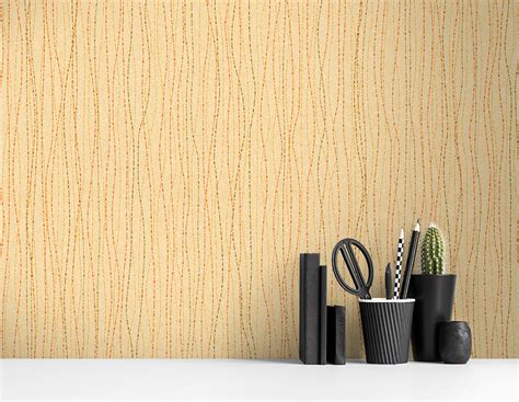 stitch  time gold level wallcoverings