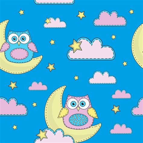 Premium Vector Cartoon Seamless Pattern