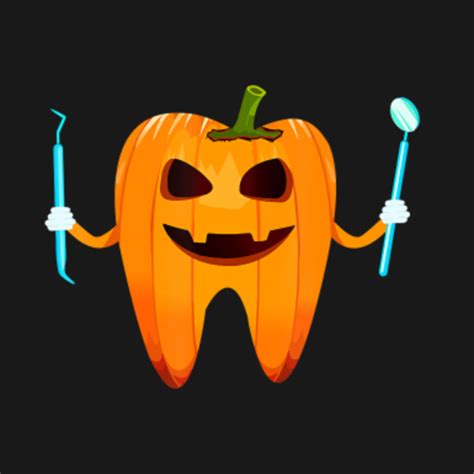 Funny Dental Halloween Tooth Pumpkin Dentist Halloween Halloween