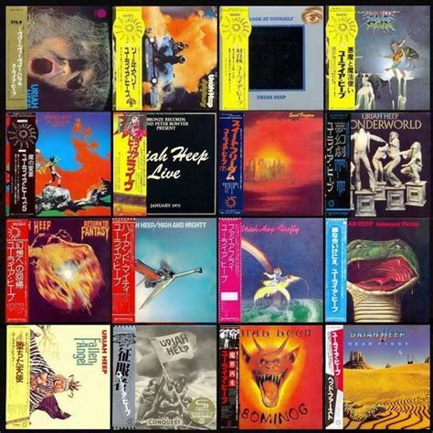 Jolly Joker presents: Uriah Heep - 11 Albums Collection Japan SHM-CD ...