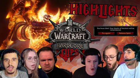 Best Of Official Hardcore WoW Classic Compilation YouTube