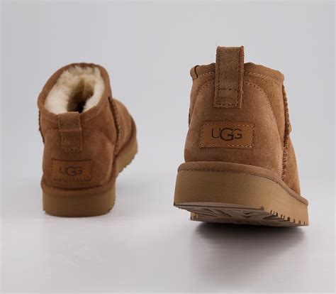 Ugg Classic Ultra Mini Boots Chestnut Ankle Boots