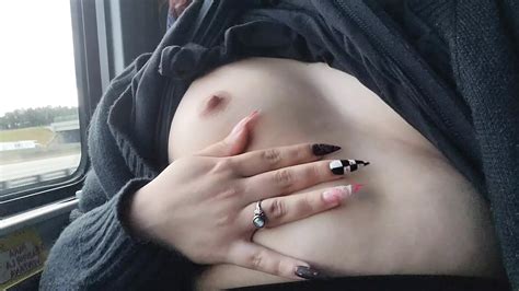 Flashing My Tits In A Bus Pt 2 Close Up Close Up Porn XHamster