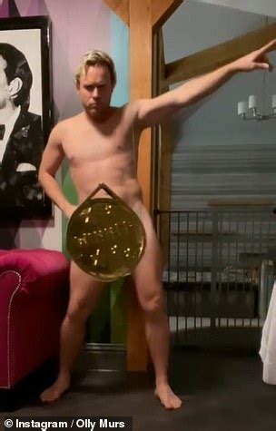 Olly Murs Leaves Almost Nothing To The Imagination As He Dances NAKED In Front Of A Giant Coin