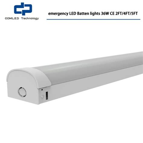 Emergency LED Batten Lights 36W CE 2FT 4FT 5FT