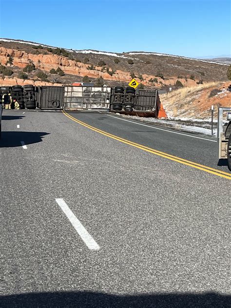 Overturned semi caused December 15 closure of South Pass; roads now