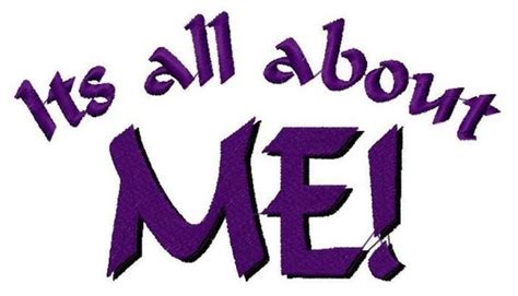 Its All About Me Machine Embroidery Designs1641