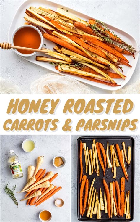 Honey Roasted Parsnips And Carrots Cook At Home Mom