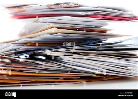 Pile Of Junk Mail Hi Res Stock Photography And Images Alamy