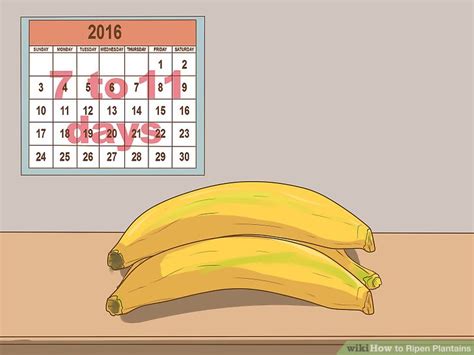 how long does it take for plantains to ripen