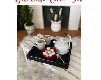 Dollhouse Miniature Hot Cocoa Etsy