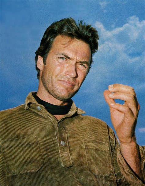 Candid Of Clint Eastwood On The Set Of Hang ‘em High 1968 Clint