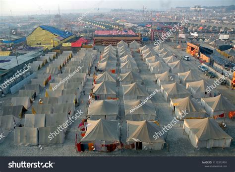 1 Aerial View Of Prayagraj Sangam Images, Stock Photos, 3D objects ...