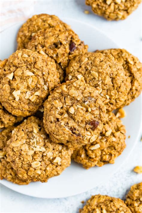 Oatmeal Date Cookies Vegan Gf Eating Bird Food