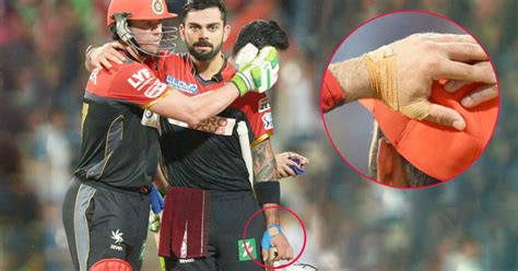 Virat Kohli Battles Injury, Despite Needing Stitches On His Left Hand ...