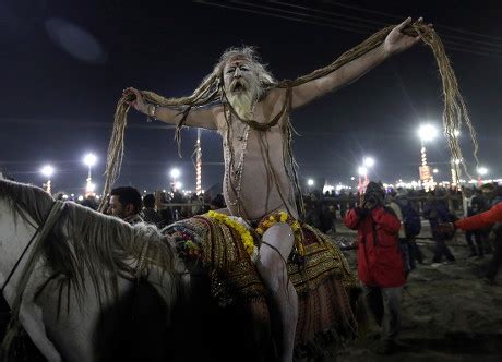 Indian Naga Sadhus Naked Holy Men Editorial Stock Photo Stock Image Shutterstock