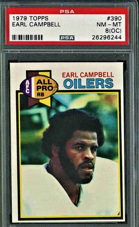 Earl Campbell Rookie Cards – Value, Checklist, Top 3 Cards