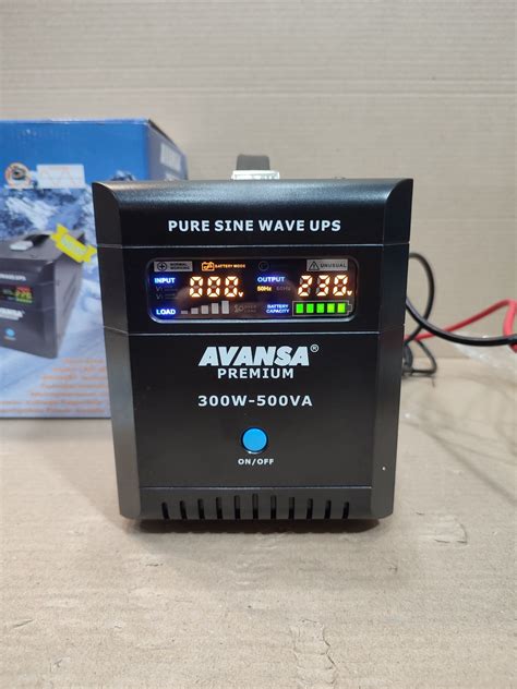 ИБП с правельной синусоидой для газовых котлов avansa-300w 500va ups В ...