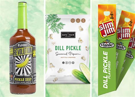 The 14 Best Pickle Flavored Products You Can Buy From Snacks To Cocktail Mixers