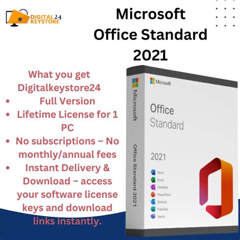 Microsoft Office Standard 2021 - Digitalkeystore24 - Medium