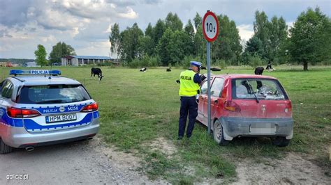 Latek Za Kierownic Daewoo Ucieka Przed Policj Motopedia