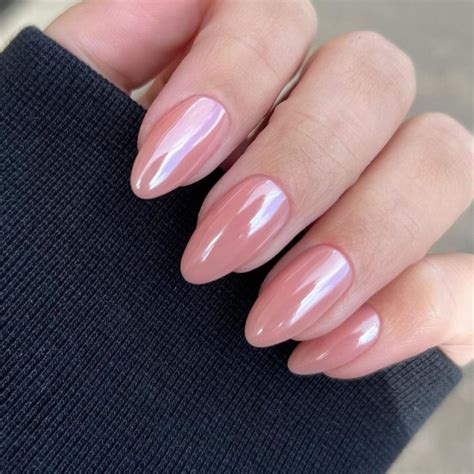 Top Nude Chrome Nails Embrace Elegance Modern Nail Trends Divagaze