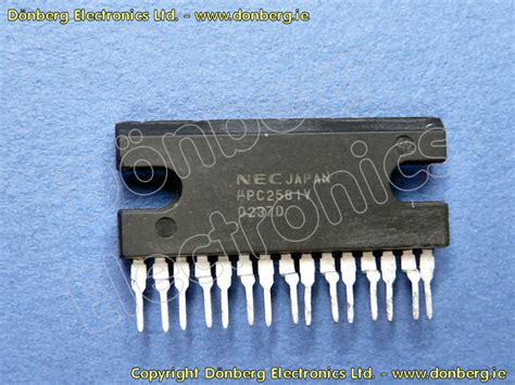 Semiconductor: UPC2581V (UPC 2581V) - NEC RECEIVER-IC... - UK (GBP)
