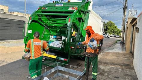 Novos Caminh Es Normalizam Coleta De Lixo Em Goi Nia Entrelinhas Goi S