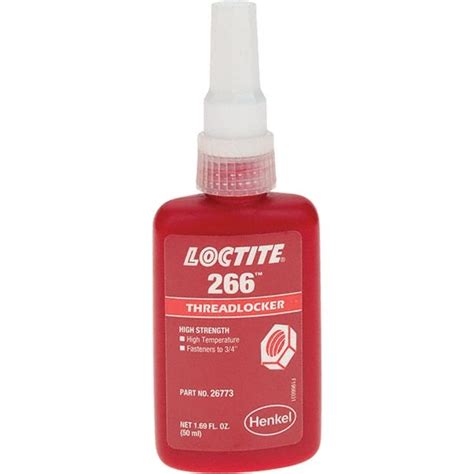 Loctite Threadlocker Red Ml Bottle Msc Direct