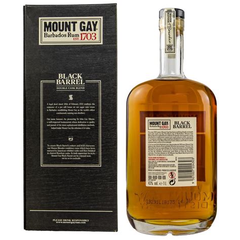 Mount Gay Black Barrel Rum Liter Kaufen Jashopping De