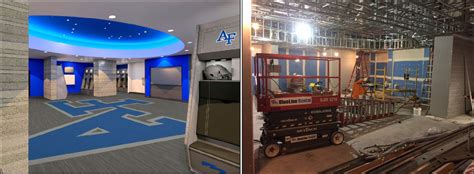 Look Air Force Football Locker Room Renovations Making Progress