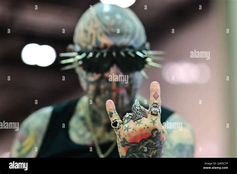 Big London Tattoo Show Taken Place At Excel London London Uk 3rd