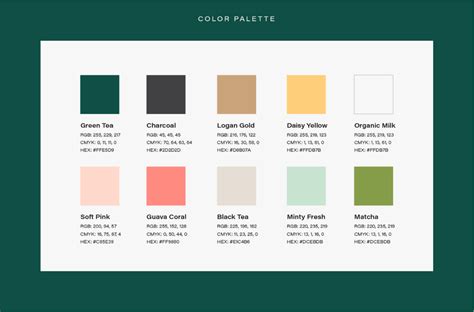 Milk Tea Color Palette
