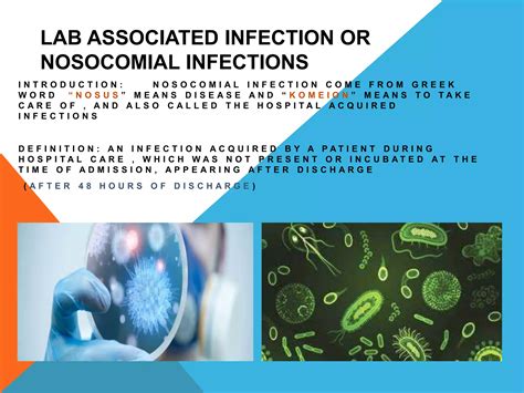 nosocomial infections  lab  infections