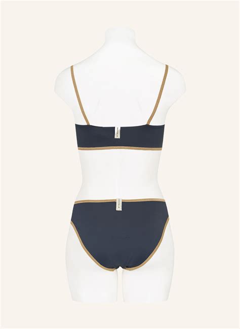 MYMARINI Bustier Bikini Top SHINE Zum Wenden Mit UV Schutz 50 In Blaugrau