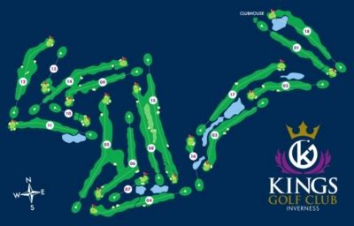 Scorecard & Map – Kings Golf Club