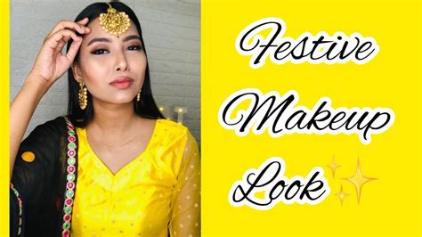 Indian Festive Makeup Look Easy Wearable And Affordable Makeup Look